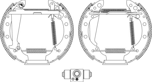 Textar 84044708 - Set saboti frana aaoparts.ro