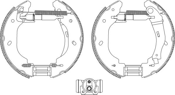 Textar 84059100 - Set saboti frana aaoparts.ro