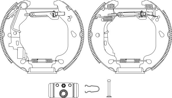 Textar 84054401 - Set saboti frana aaoparts.ro