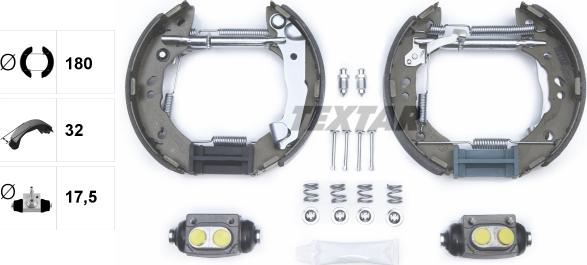 Textar 84056800 - Set saboti frana aaoparts.ro