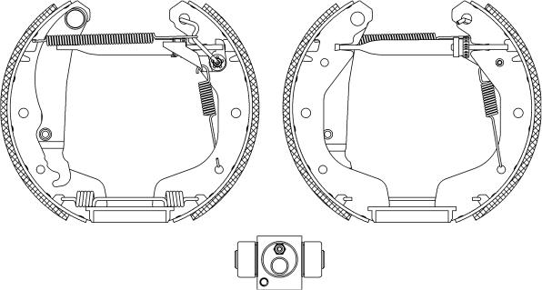 Textar 84058200 - Set saboti frana aaoparts.ro