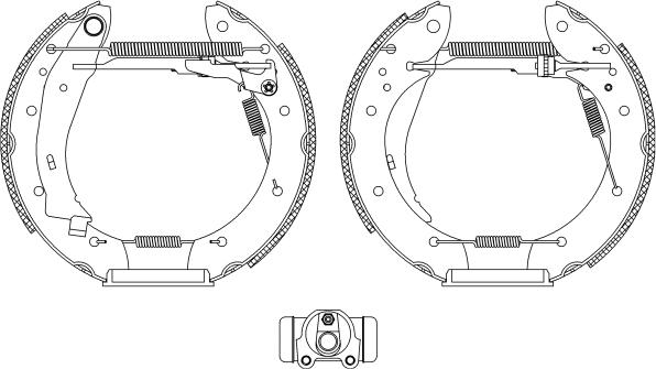 Textar 84053901 - Set saboti frana aaoparts.ro