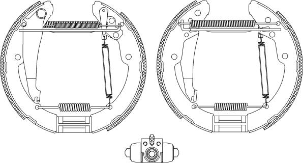 Textar 84052401 - Set saboti frana aaoparts.ro