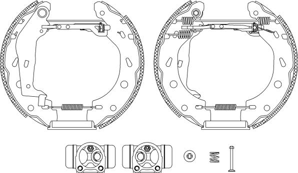 Textar 84057401 - Set saboti frana aaoparts.ro