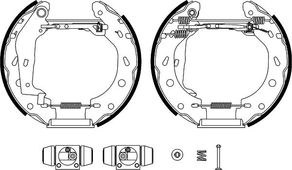 Textar 84057402 - Set saboti frana aaoparts.ro