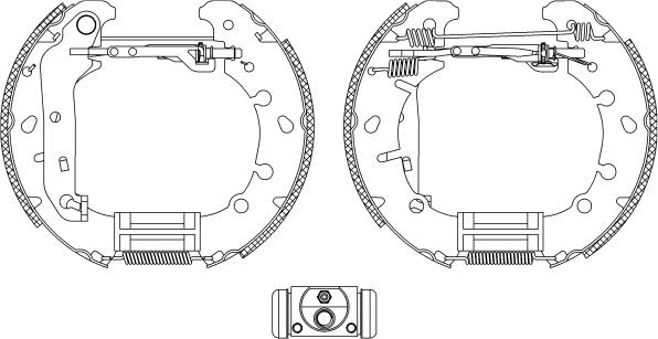 Textar 84057300 - Set saboti frana aaoparts.ro