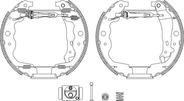 Textar 84069300 - Set saboti frana aaoparts.ro