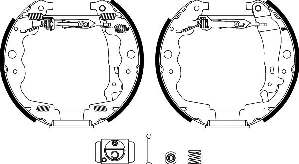 Textar 84069301 - Set saboti frana aaoparts.ro