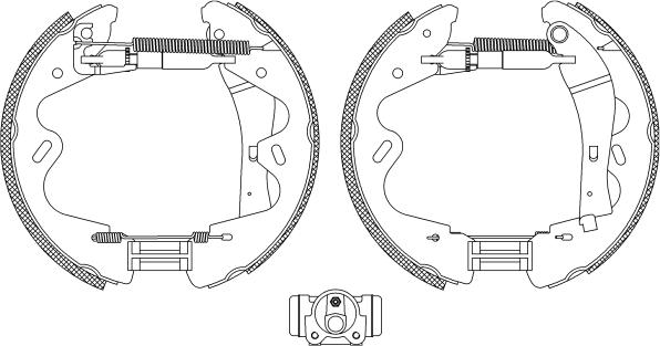 Textar 84065100 - Set saboti frana aaoparts.ro