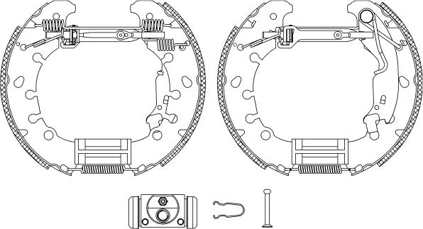 Textar 84065300 - Set saboti frana aaoparts.ro