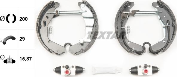 Textar 84065200 - Set saboti frana aaoparts.ro