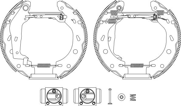 Textar 84066600 - Set saboti frana aaoparts.ro