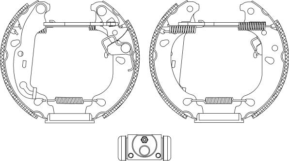 Textar 84060000 - Set saboti frana aaoparts.ro