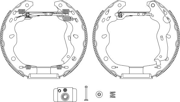 Textar 84067500 - Set saboti frana aaoparts.ro