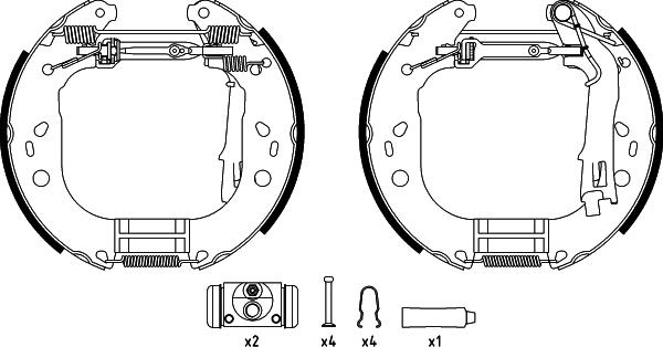 Textar 84067600 - Set saboti frana aaoparts.ro