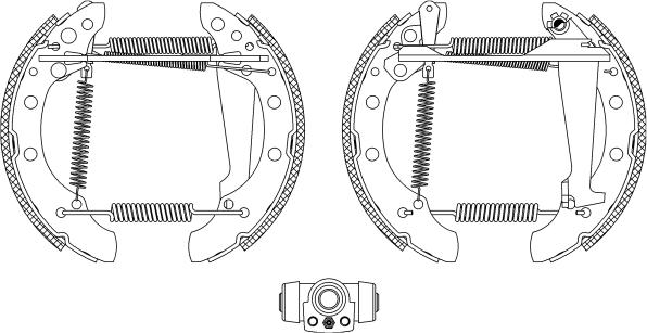 Textar 84018302 - Set saboti frana aaoparts.ro