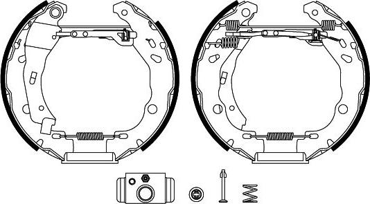 Textar 84083200 - Set saboti frana aaoparts.ro