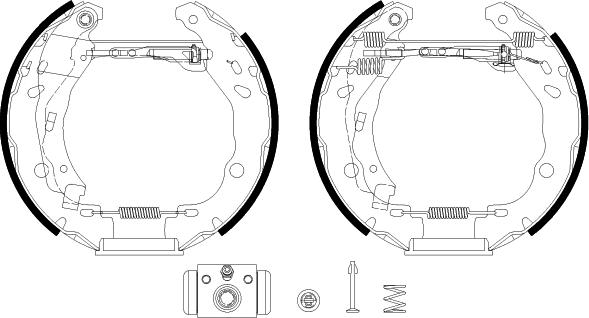 Textar 84083201 - Set saboti frana aaoparts.ro