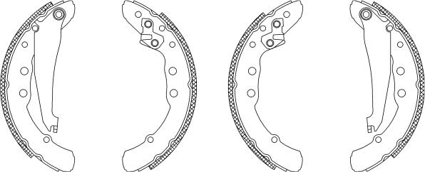 Textar 83044402 - Set saboti frana aaoparts.ro