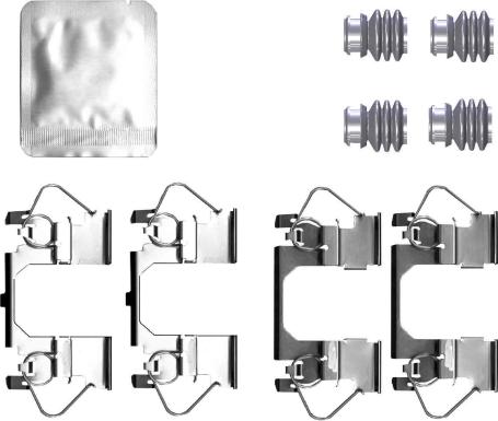 Textar 82555300 - Set accesorii, placute frana aaoparts.ro