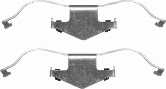 Textar 82501200 - Set accesorii, etrier frana aaoparts.ro