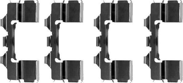 Textar 82056600 - Set accesorii, placute frana aaoparts.ro