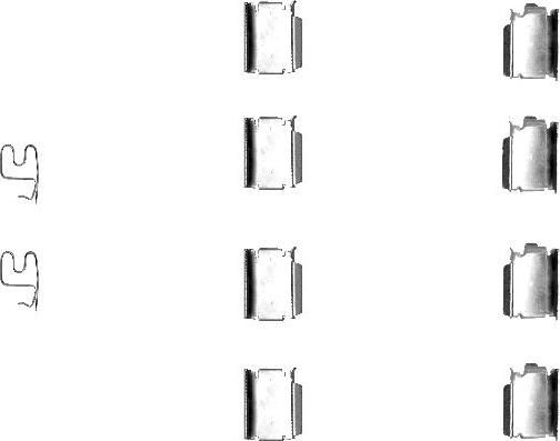 Textar 82060200 - Set accesorii, placute frana aaoparts.ro