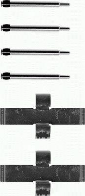 Textar 82011300 - Set accesorii, placute frana aaoparts.ro