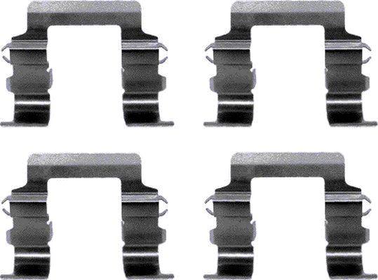 Textar 82031100 - Set accesorii, placute frana aaoparts.ro