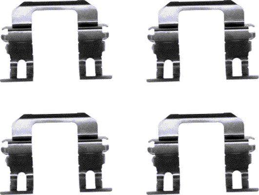 Textar 82033800 - Set accesorii, placute frana aaoparts.ro