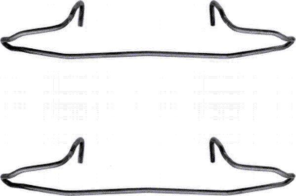 Textar 82029300 - Set accesorii, etrier frana aaoparts.ro