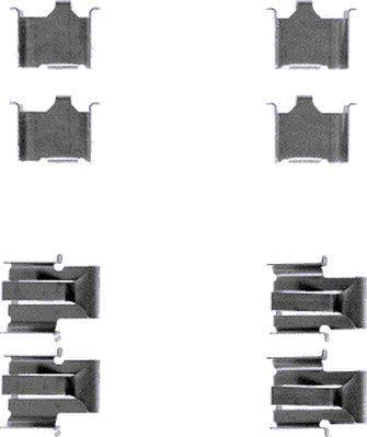 Textar 82027900 - Set accesorii, placute frana aaoparts.ro