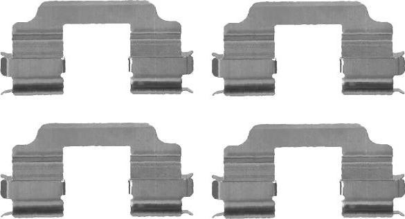 Textar 82075700 - Set accesorii, placute frana aaoparts.ro