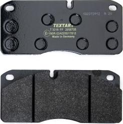 Textar 2906705 - Set placute frana,frana disc aaoparts.ro