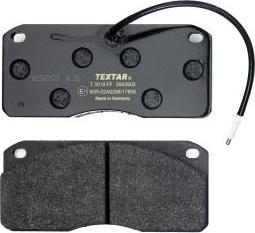 Textar 2903902 - Set placute frana,frana disc aaoparts.ro