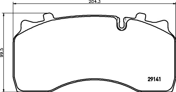 Textar 2914106 - Set placute frana,frana disc aaoparts.ro