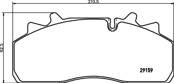 Textar 2915906 - Set placute frana,frana disc aaoparts.ro