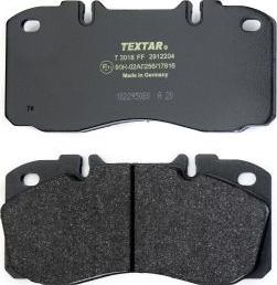 Textar 2912204 - Set placute frana,frana disc aaoparts.ro