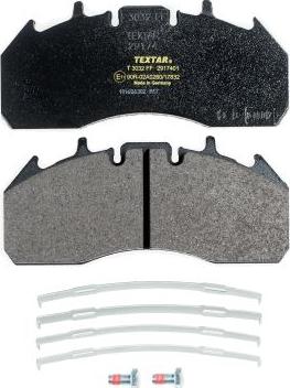 Textar 2917401 - Set placute frana,frana disc aaoparts.ro