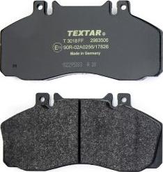 Textar 2983506 - Set placute frana,frana disc aaoparts.ro