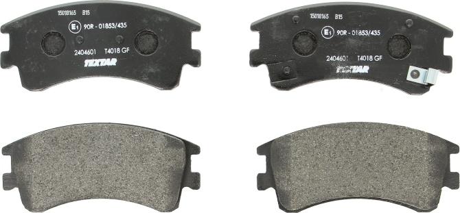 Textar 2404601 - Set placute frana,frana disc aaoparts.ro