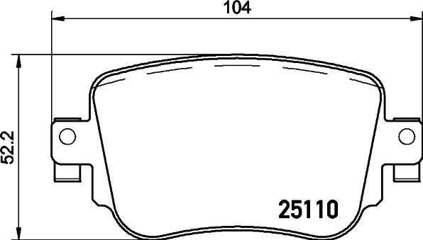 Skoda 5Q0 698 451 AL - Set placute frana,frana disc aaoparts.ro