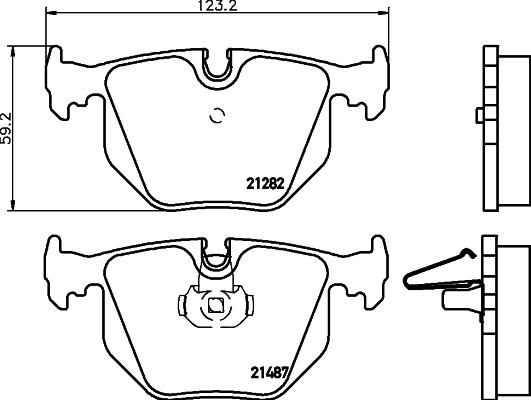 Textar 2148702 - Set placute frana,frana disc aaoparts.ro