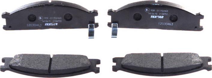 Textar 2134702 - Set placute frana,frana disc aaoparts.ro