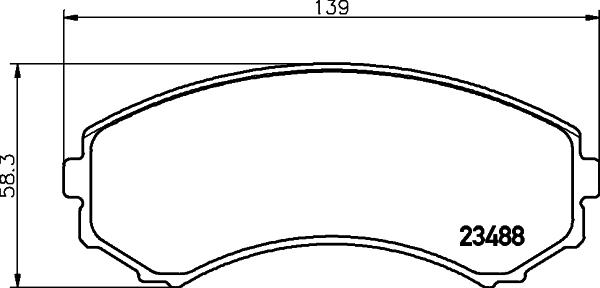 Textar 2348806 - Set placute frana,frana disc aaoparts.ro