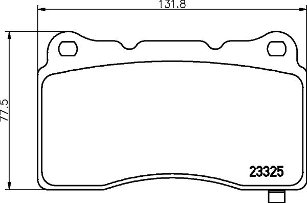 Textar 2332506 - Set placute frana,frana disc aaoparts.ro