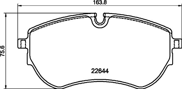 Textar 2264403 - Set placute frana,frana disc aaoparts.ro