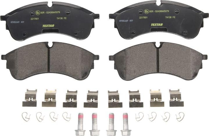 Textar 2217801 - Set placute frana,frana disc aaoparts.ro