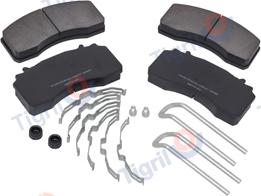 TIGRIL MA14.0037 - Set placute frana,frana disc aaoparts.ro