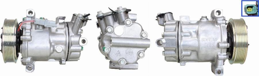 TMI AC01464 - Compresor, climatizare aaoparts.ro